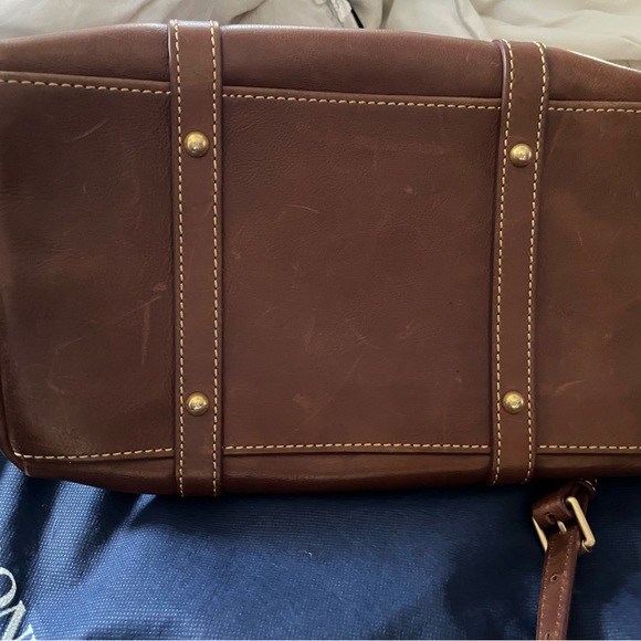 Dooney & Bourke Bristol satchel in chestnut color - Picture 8 of 13
